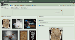 Desktop Screenshot of ghosap.deviantart.com