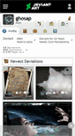 Mobile Screenshot of ghosap.deviantart.com