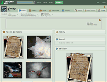 Tablet Screenshot of ghosap.deviantart.com