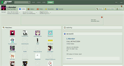 Desktop Screenshot of l-monster.deviantart.com