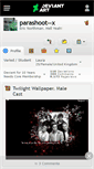 Mobile Screenshot of parashoot--x.deviantart.com