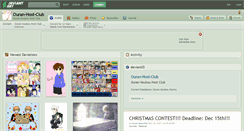 Desktop Screenshot of ouran-host-club.deviantart.com