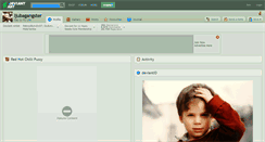 Desktop Screenshot of ljubagangster.deviantart.com