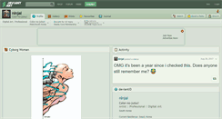 Desktop Screenshot of ninjai.deviantart.com