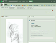 Tablet Screenshot of hades2.deviantart.com