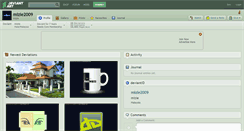 Desktop Screenshot of mizie2009.deviantart.com