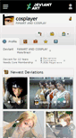 Mobile Screenshot of cosplayer.deviantart.com