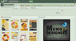 Desktop Screenshot of memo-designer.deviantart.com