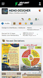 Mobile Screenshot of memo-designer.deviantart.com