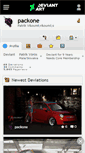 Mobile Screenshot of packone.deviantart.com