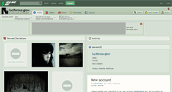 Desktop Screenshot of luciferous-glow.deviantart.com