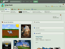 Tablet Screenshot of kong-chuen.deviantart.com