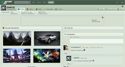 Desktop Screenshot of kimik3d.deviantart.com
