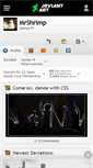 Mobile Screenshot of mrshrimp.deviantart.com
