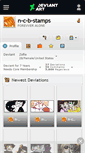 Mobile Screenshot of n-c-b-stamps.deviantart.com