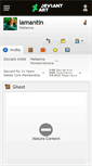 Mobile Screenshot of lamantin.deviantart.com