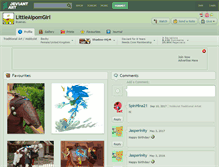 Tablet Screenshot of littleaipomgirl.deviantart.com