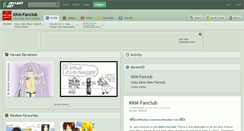 Desktop Screenshot of kkm-fanclub.deviantart.com