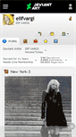 Mobile Screenshot of elifvargi.deviantart.com