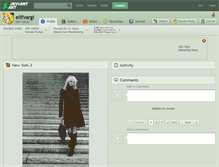 Tablet Screenshot of elifvargi.deviantart.com