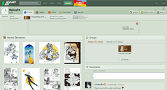 Desktop Screenshot of heiwa91.deviantart.com