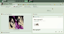 Desktop Screenshot of byakuya-x-hisana.deviantart.com