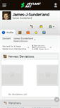 Mobile Screenshot of james-j-sunderland.deviantart.com