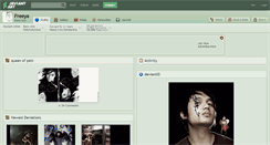Desktop Screenshot of freeya.deviantart.com