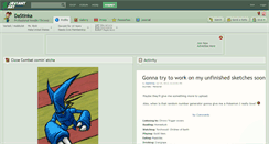 Desktop Screenshot of dastinka.deviantart.com