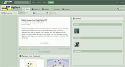 Desktop Screenshot of digifats.deviantart.com