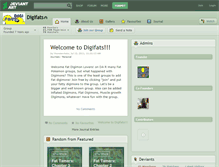 Tablet Screenshot of digifats.deviantart.com