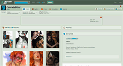 Desktop Screenshot of comradebitter.deviantart.com