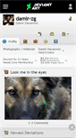 Mobile Screenshot of damir-zg.deviantart.com
