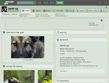 Tablet Screenshot of damir-zg.deviantart.com
