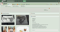 Desktop Screenshot of jifmona.deviantart.com