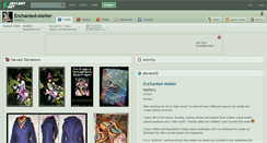 Desktop Screenshot of enchanted-atelier.deviantart.com