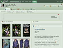 Tablet Screenshot of enchanted-atelier.deviantart.com