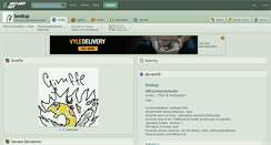 Desktop Screenshot of beatup.deviantart.com
