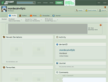 Tablet Screenshot of mordecaiwtfplz.deviantart.com