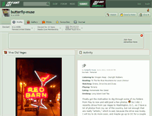 Tablet Screenshot of butterfly-muse.deviantart.com