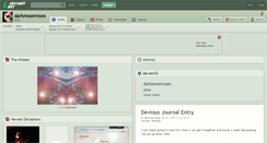 Desktop Screenshot of darkmoonroses.deviantart.com