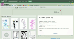 Desktop Screenshot of elfranco.deviantart.com