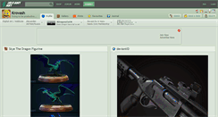 Desktop Screenshot of krovash.deviantart.com