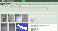 Desktop Screenshot of mexchocolate44.deviantart.com
