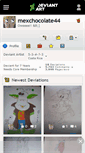 Mobile Screenshot of mexchocolate44.deviantart.com