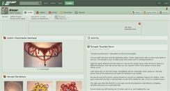 Desktop Screenshot of drazan.deviantart.com