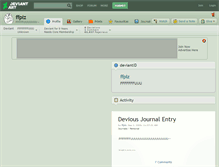 Tablet Screenshot of ffplz.deviantart.com