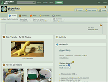 Tablet Screenshot of gippentarp.deviantart.com