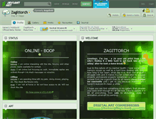 Tablet Screenshot of angelishi.deviantart.com