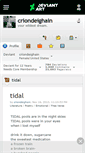Mobile Screenshot of criondeighain.deviantart.com